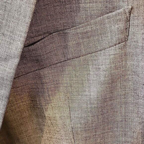 Men's Boss Hugo BossGray Blazer 40L Euc - Picture 5 of 5